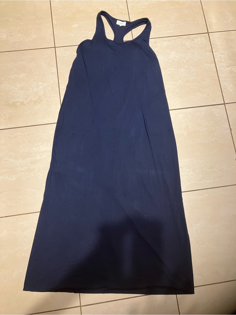Soma Weekend Women’s Size Large Navy Dress with Slits on side